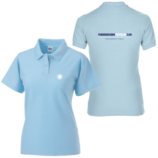 Picture of Pembrokeshire Triathlon Club - Ladies Fit Polo Shirt