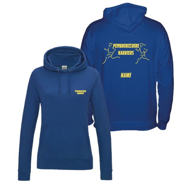 Picture of Pembrokeshire Harriers - Ladies Fit Hoodies