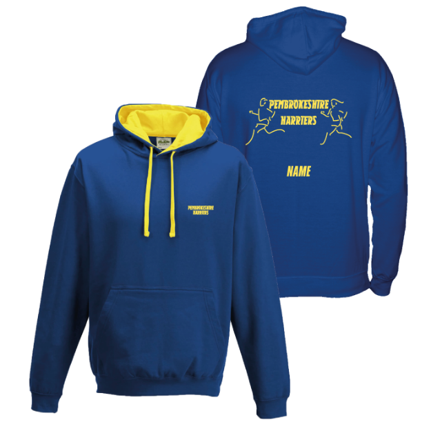 Picture of Pembrokeshire Harriers - Two Tone Hoodie