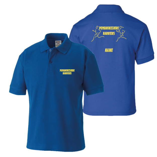 Picture of Pembrokeshire Harriers - Kids Polos