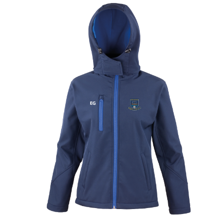 Show details for Hakin United AFC - Ladies Fit Softshell Jacket Picture of Hakin United AFC - Ladies Fit Softshell Jacket