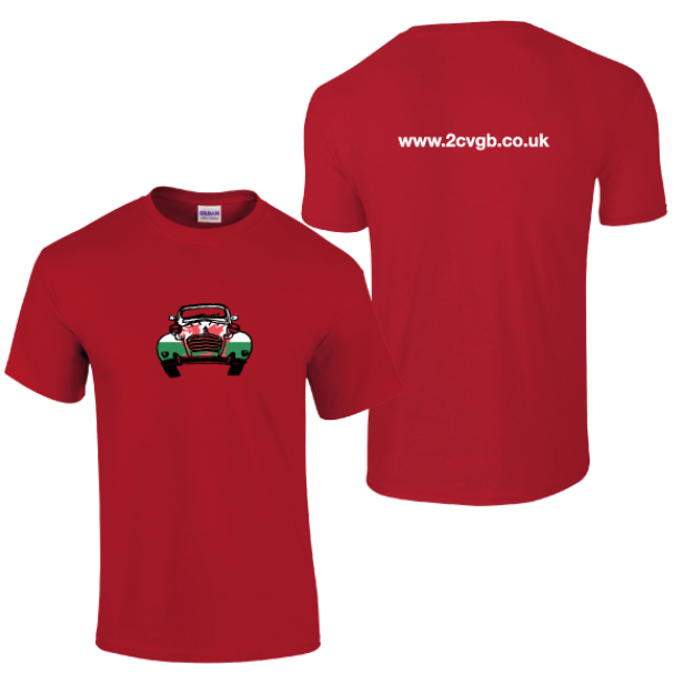 Picture of 2CVGB - Welsh Flag T-Shirts
