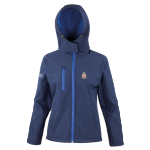 Picture of 3 Welsh Wing - Ladies Fit Hooded Softshell Jacket