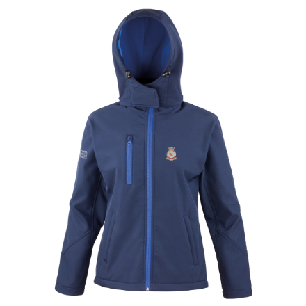 Show details for 3 Welsh Wing - Ladies Fit Hooded Softshell Jacket Picture of 3 Welsh Wing - Ladies Fit Hooded Softshell Jacket