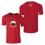 Picture of Christmas Pudding Run - Kids Little Pud 100% Cotton T-Shirt