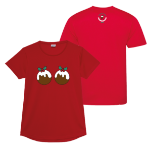 Picture of Christmas Pudding Run - Ladies Puddings Performance T-Shirt