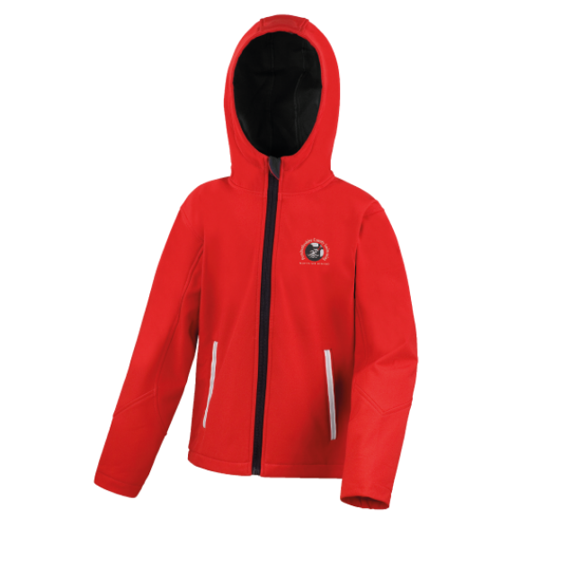 Picture of Pembrokeshire County Swimming - Kids Softshell Jacket
