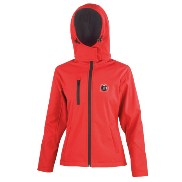 Picture of Pembrokeshire County Swimming - Ladies Fit Adults Softshell Jacket