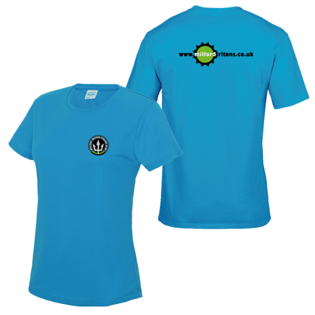 Picture of Milford Tritons Cycling Club - Ladies Fit Performance T-Shirts