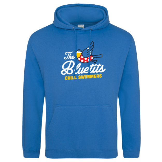 Picture of Bluetits Chill Swimmers - Unisex Hoodie (Logo Large)