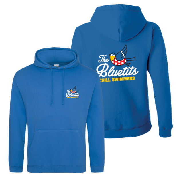 Picture of Bluetits Chill Swimmers - Unisex Hoodie (Left Chest & Back)