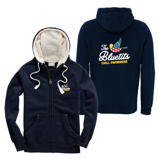 Picture of Bluetits Chill Swimmers - Fur Lined Zip Hoodies