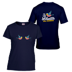 Picture of Bluetits Chill Swimmers - Ladies Fit T-Shirts (Two Tits)