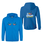 Picture of Bluetits Chill Swimmers - Unisex Zip Hoodie (Two Tits)