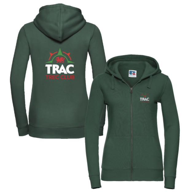 Picture of TRAC TREC Club - Ladies Fit Zip Hoodies