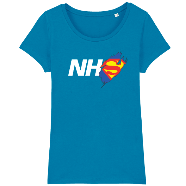 Picture of NHS Support - Superhero Ladies Fit T-Shirts
