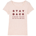 Picture of NHS Support - Stay Back Ladies Fit T-Shirts