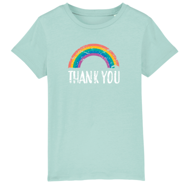 Picture of NHS Support - Rainbow 'Thank You' Kids T-Shirts