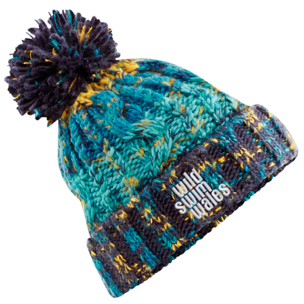 Picture of Wild Swim Wales - Corkscrew Bobble Hats