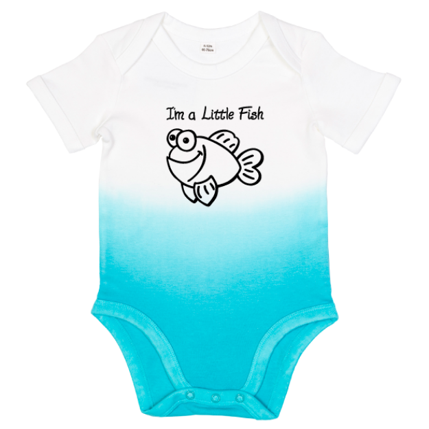 Picture of Sue's Little Fish School - Baby Bodysuits