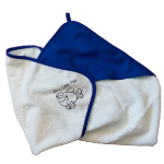 Picture of Sue's Little Fish School - Hooded Baby Towel