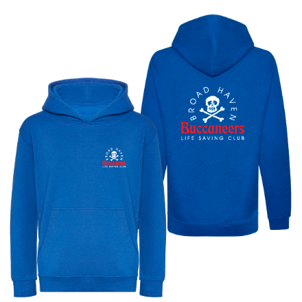 Royal Blue Picture of Broad Haven Buccaneers - Kids Hoodies