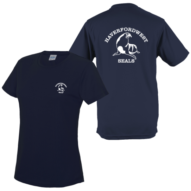 Picture of Haverfordwest Seals - Ladies Fit Performance T-Shirts