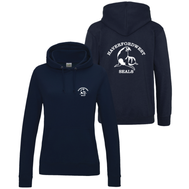 Picture of Haverfordwest Seals - Ladies Fit Hoodies