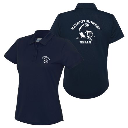 Show details for Haverfordwest Seals - Ladies Fit Performance Polos Picture of Haverfordwest Seals - Ladies Fit Performance Polos