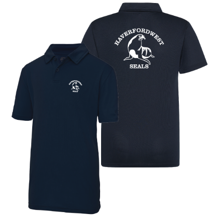 Show details for Haverfordwest Seals - Kids Performance Polos Picture of Haverfordwest Seals - Kids Performance Polos