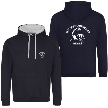 Show details for Haverfordwest Seals - Unisex Two Tone Hoodies Picture of Haverfordwest Seals - Unisex Two Tone Hoodies