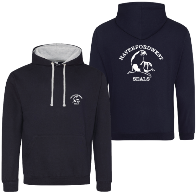Picture of Haverfordwest Seals - Unisex Two Tone Hoodies