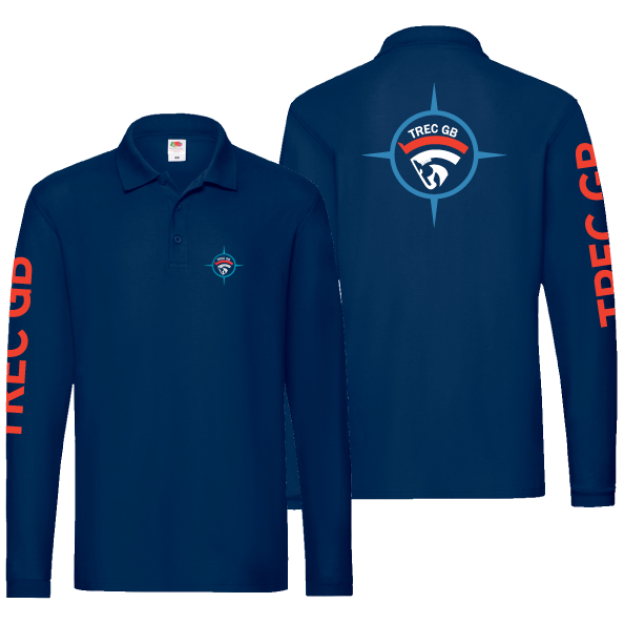 Picture of TREC GB - Unisex Long Sleeve Polo