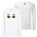 Picture of Christmas Pudding Run - Ladies Fit Sweatshirt PUDDINGS