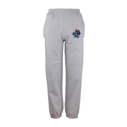 Heather Grey Picture of My E-motion - Kids Joggers