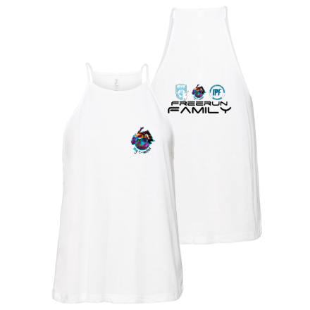 White Picture of My E-motion - Ladies Fit Flowy Tank Tops
