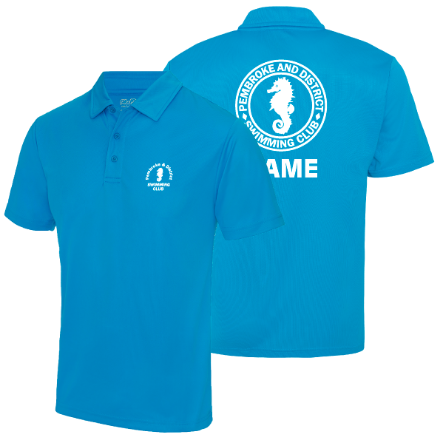 Show details for Pembroke & District Swimming - Unisex Performance Polos Picture of Pembroke & District Swimming - Unisex Performance Polos