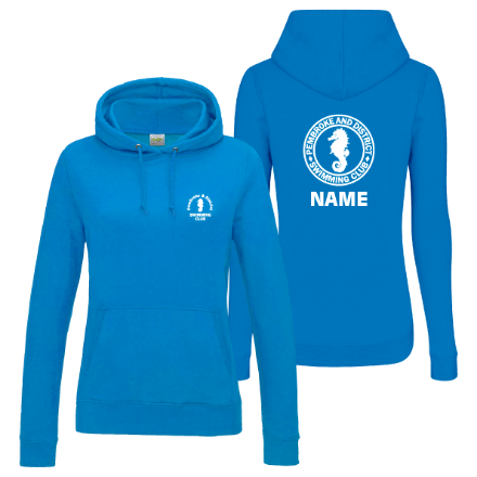 Show details for Pembroke & District Swimming - Ladies Fit Hoodies Picture of Pembroke & District Swimming - Ladies Fit Hoodies