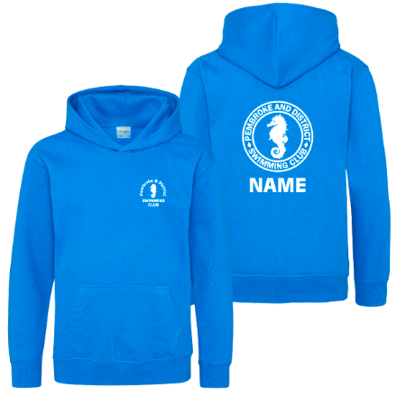 Show details for Pembroke & District Swimming - Kids Hoodies Picture of Pembroke & District Swimming - Kids Hoodies