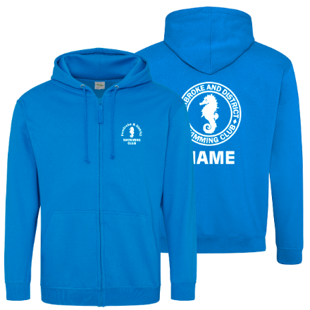 Show details for Pembroke & District Swimming - Unisex Zip Hoodies Picture of Pembroke & District Swimming - Unisex Zip Hoodies