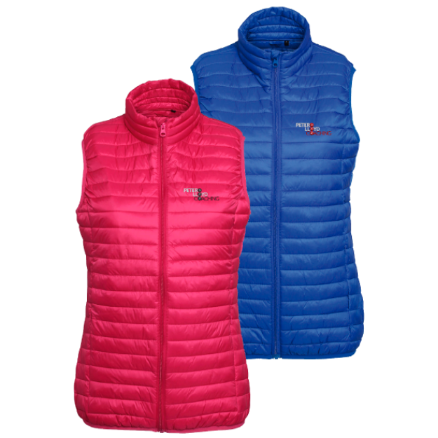 Picture of Peter Lloyd Coaching - Ladies Fit Padded Gilets