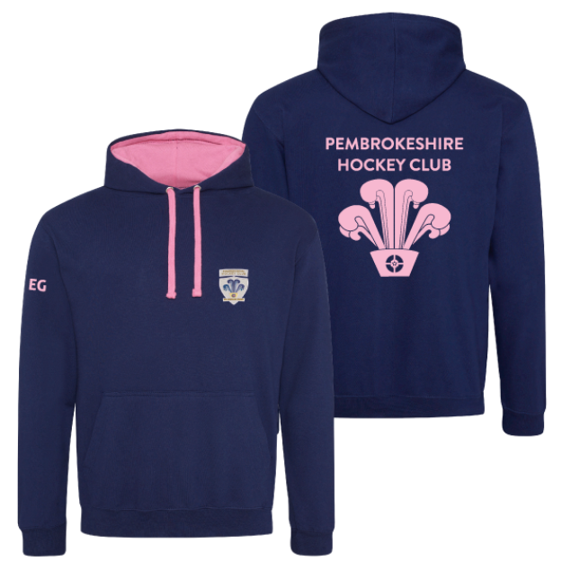 Picture of Pembrokeshire Hockey Club - Unisex Two Tone Hoodies