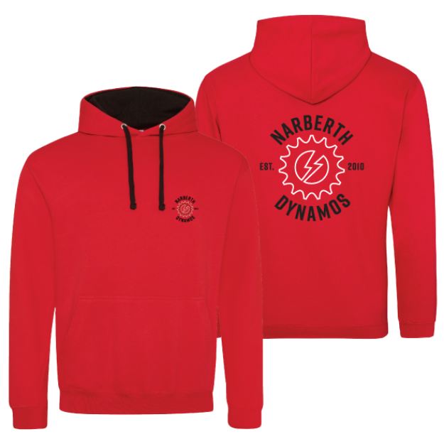 Picture of Narberth Dynamos - Unisex Two Tone Hoodies