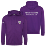 Picture of Pembrokeshire Hockey Club - Unisex Zip Hoodies