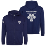 Picture of Pembrokeshire Hockey Club - Unisex Zip Hoodies