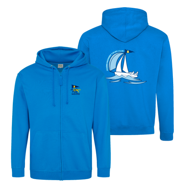 Picture of PYC Sailing- Adults Unisex Zip Hoodie