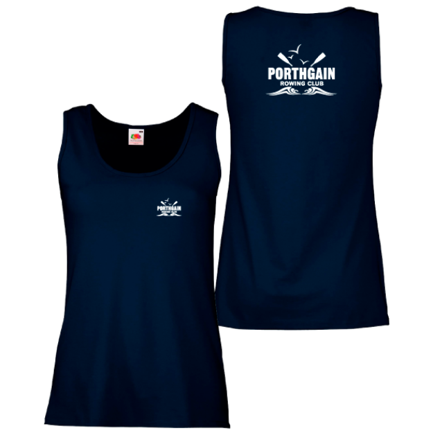 Picture of Porthgain Rowing Club - Ladies Fit Athletic Vest 