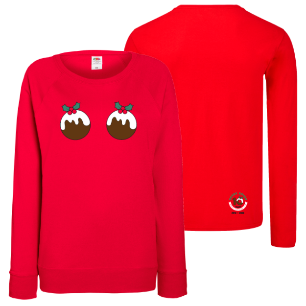 Picture of Broad Haven Christmas Pudding Run 2022 - 'Pudding' Ladies Fit Sweatshirts