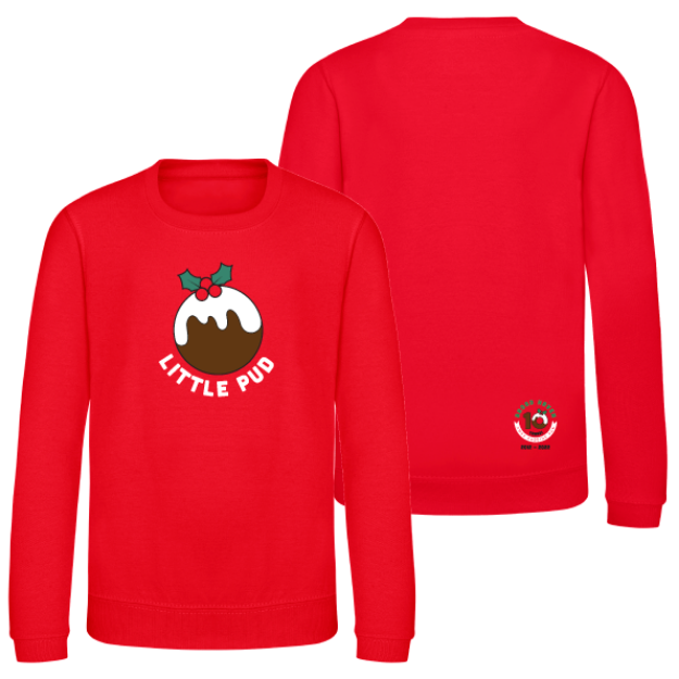 Picture of Broad Haven Christmas Pudding Run 2022 - 'Little Pud' Kids Sweatshirts