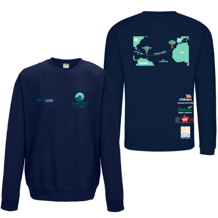 Navy Picture of Merched Y Môr - Sweatshirts